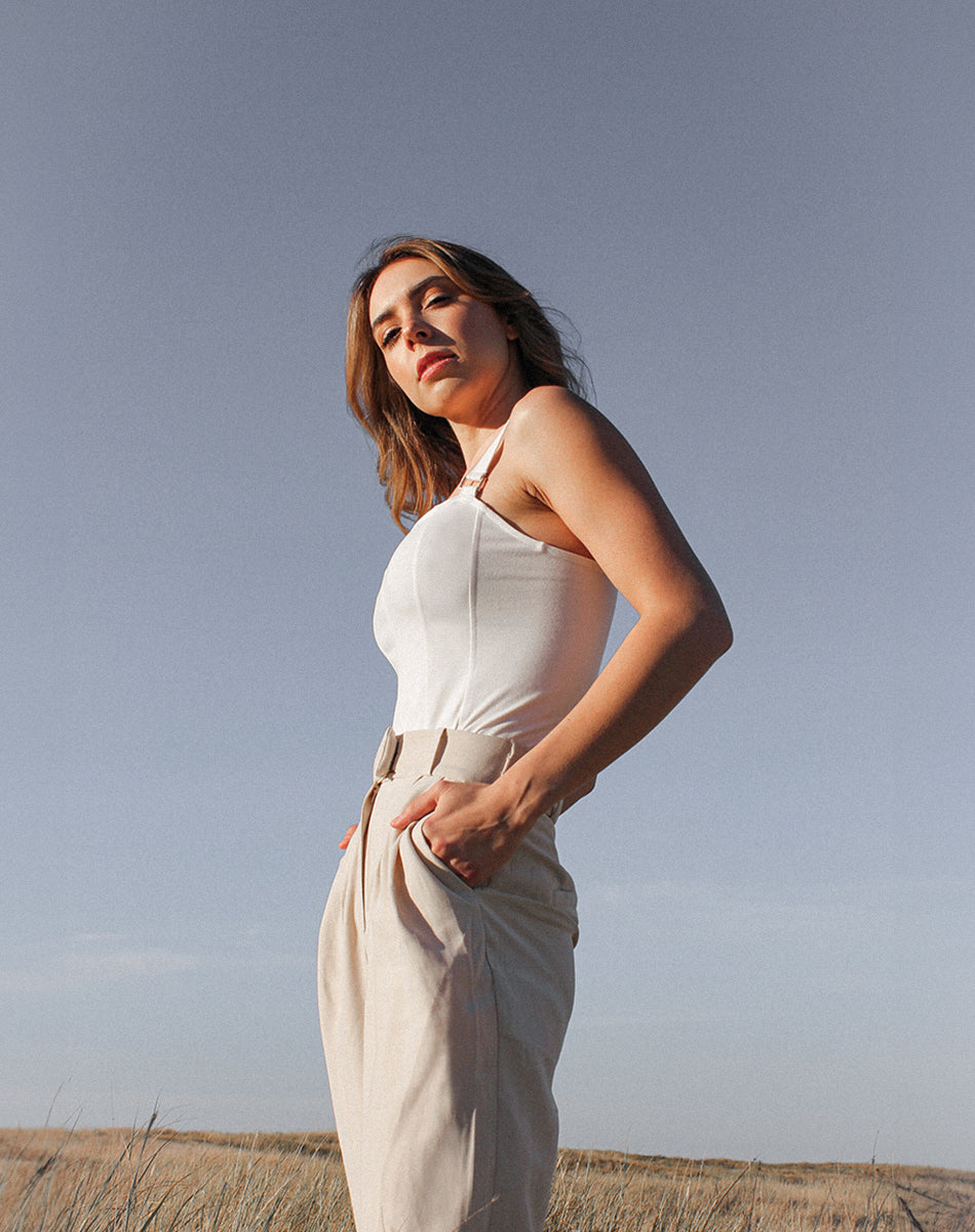 Sleek Satin Slip Dress